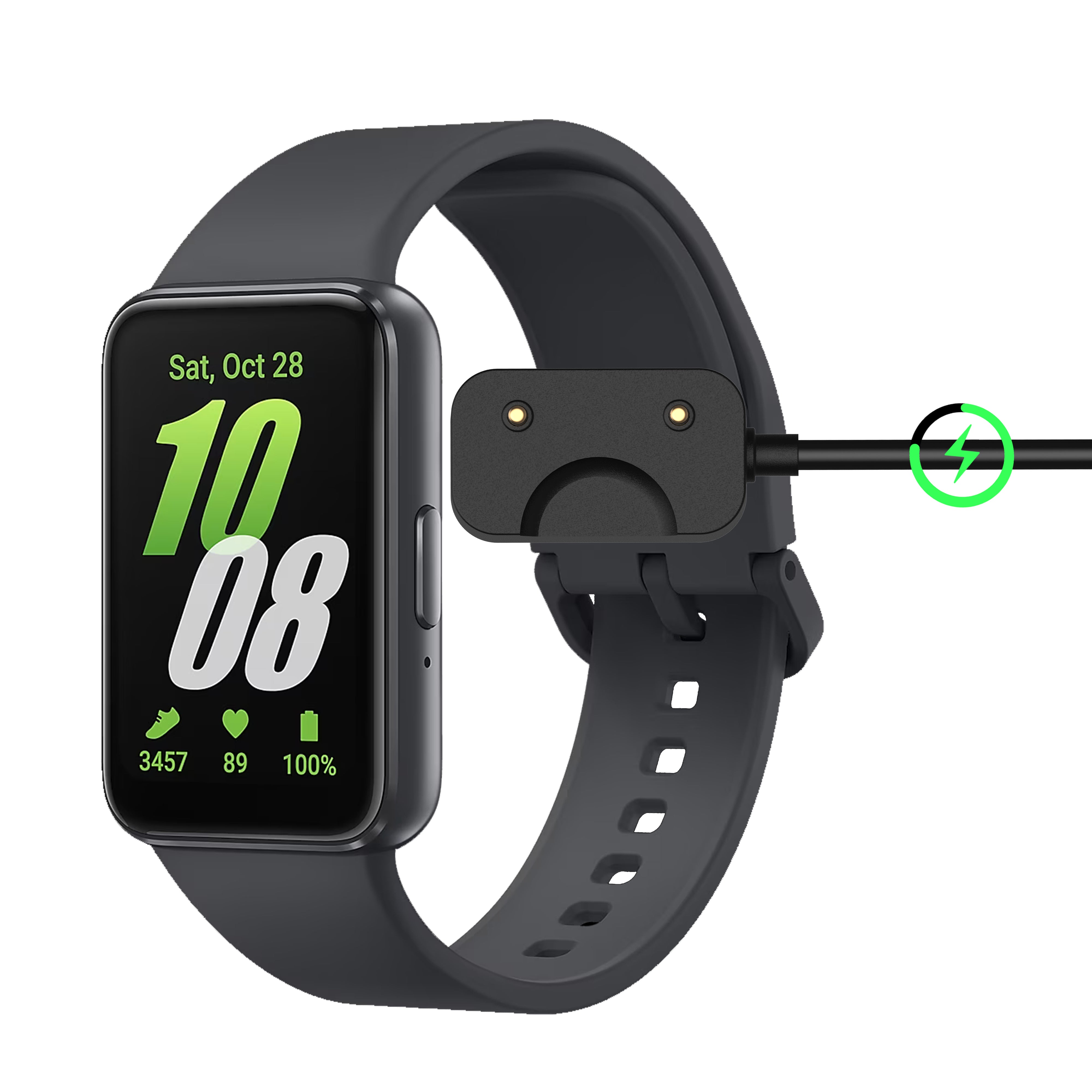 For Samsung Galaxy Fit3 (SM-R390) Type-C Cable Magnetic Watch Charger Charging Dock - 50CM