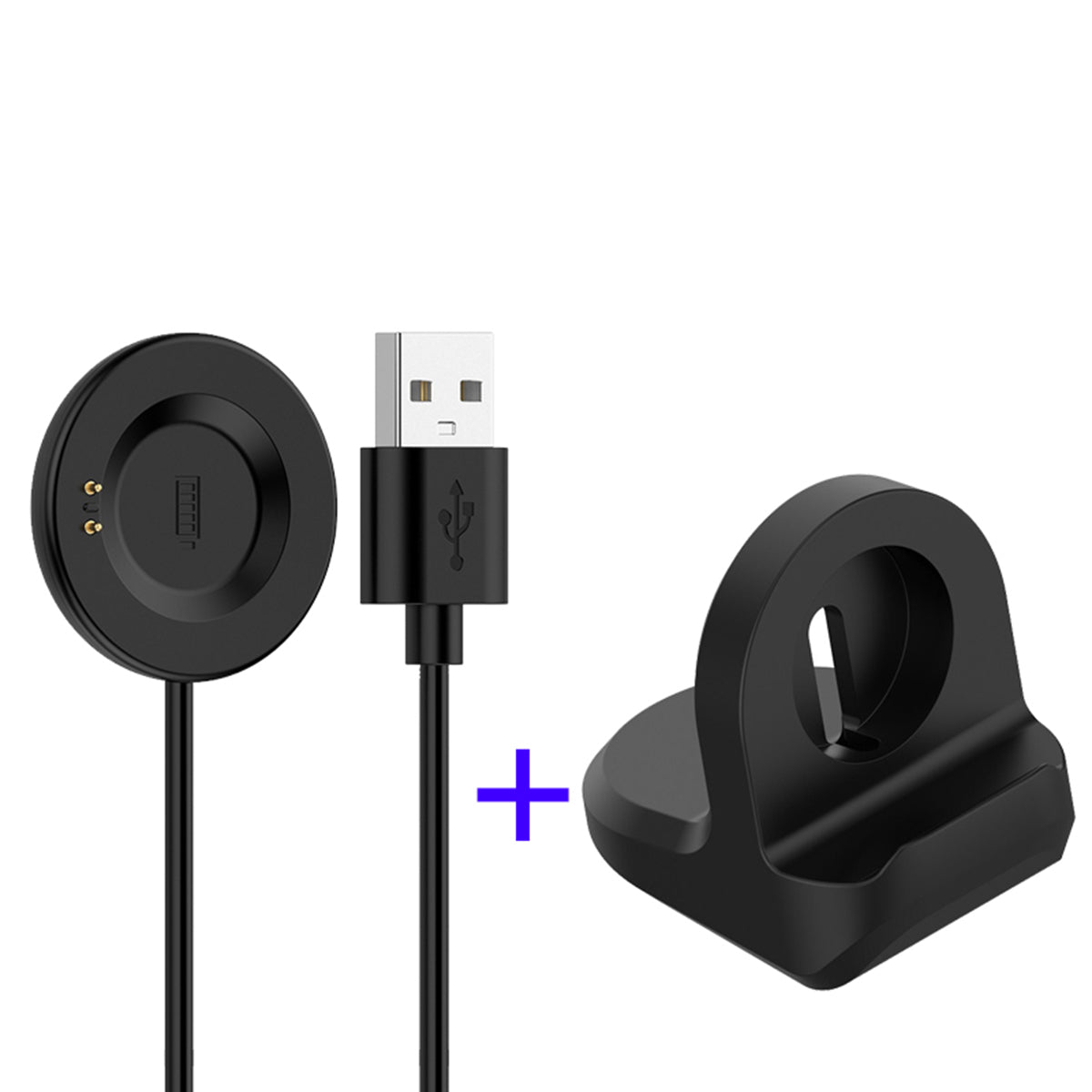 For iTouch Air 3 Silicone Display Holder Smartwatch Charger Set with Cable
