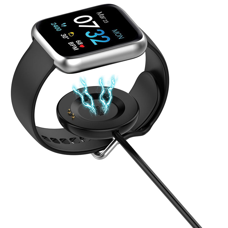 For iTouch Air 3 Silicone Display Holder Smartwatch Charger Set with Cable