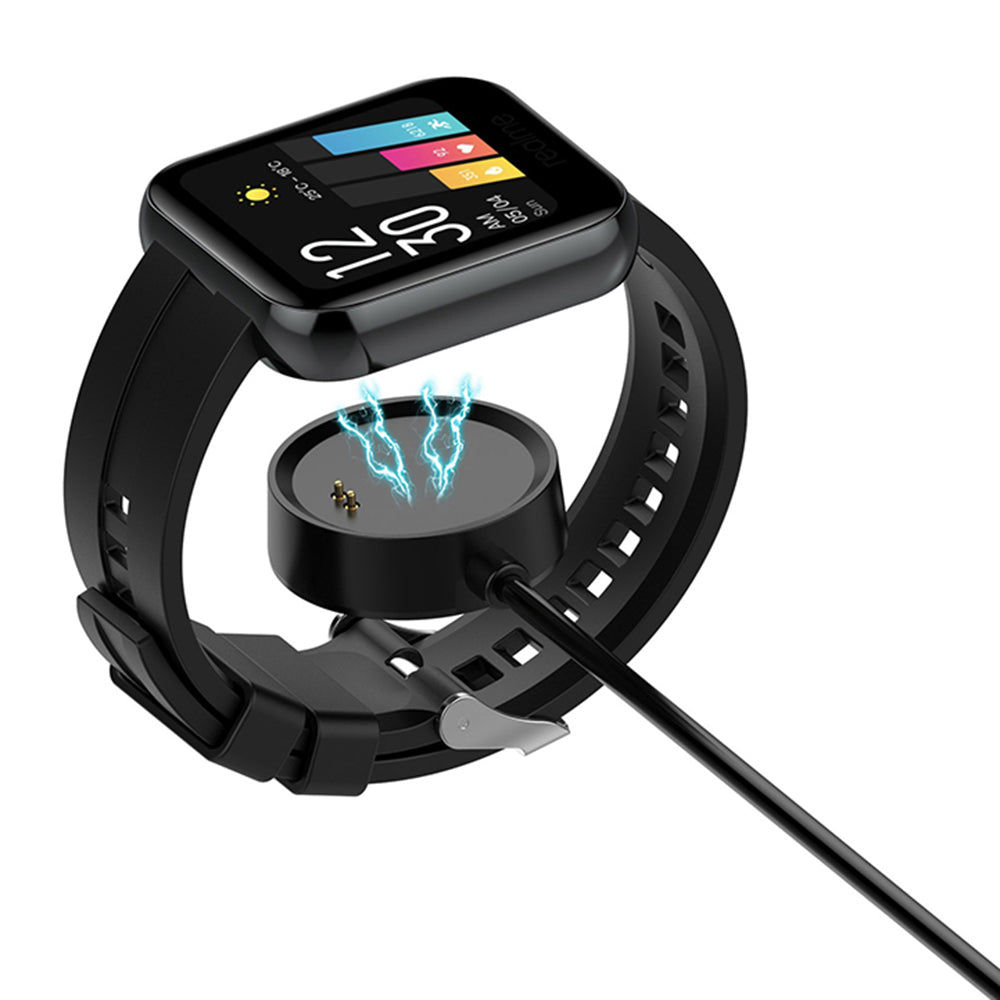 For Realme Watch RMA161 Cable Charging Pad Smartwatch Charger with Silicone Display Holder