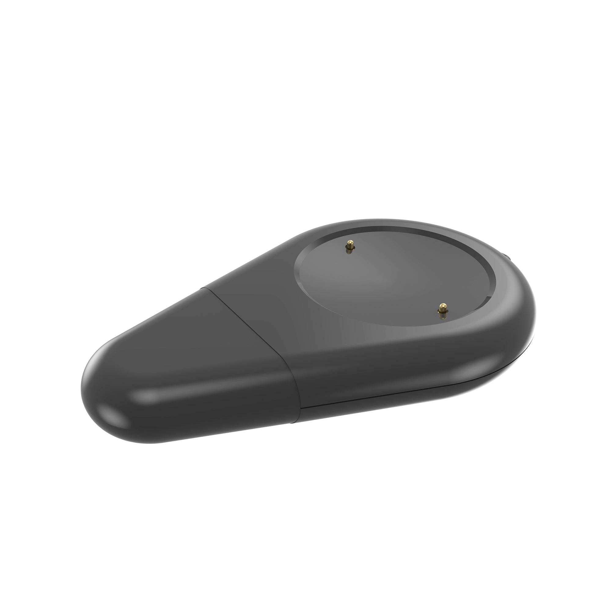 For Honor Watch GS 4 Waterdrop Shape USB Charger Smart Watch Portable Charging Dock - Black