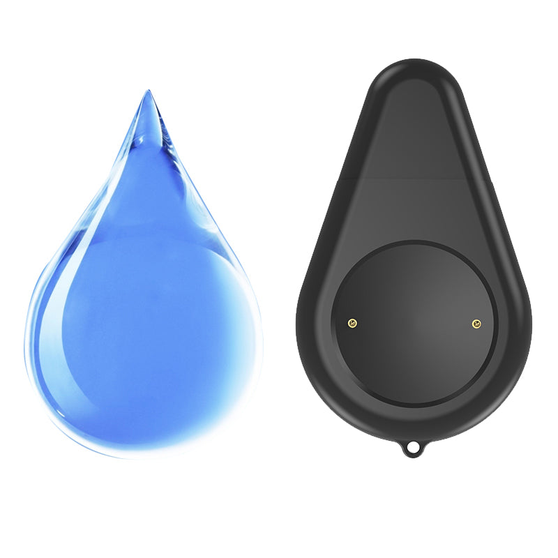 For Honor Watch GS 4 Waterdrop Shape USB Charger Smart Watch Portable Charging Dock - Black
