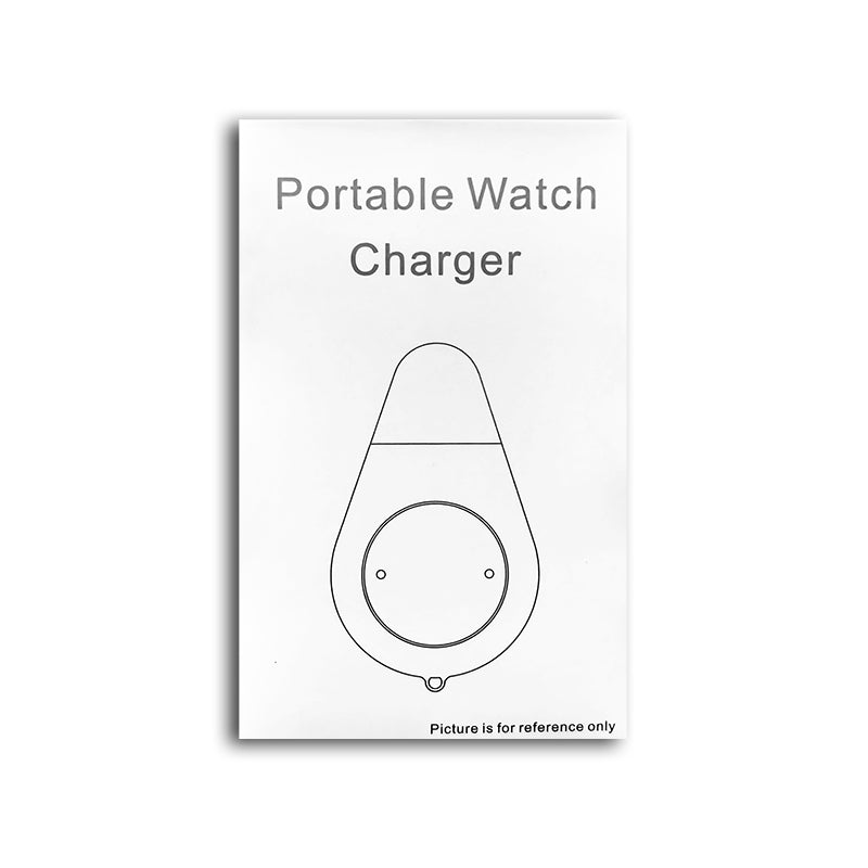For Honor Watch GS 4 Waterdrop Shape USB Charger Smart Watch Portable Charging Dock - Black