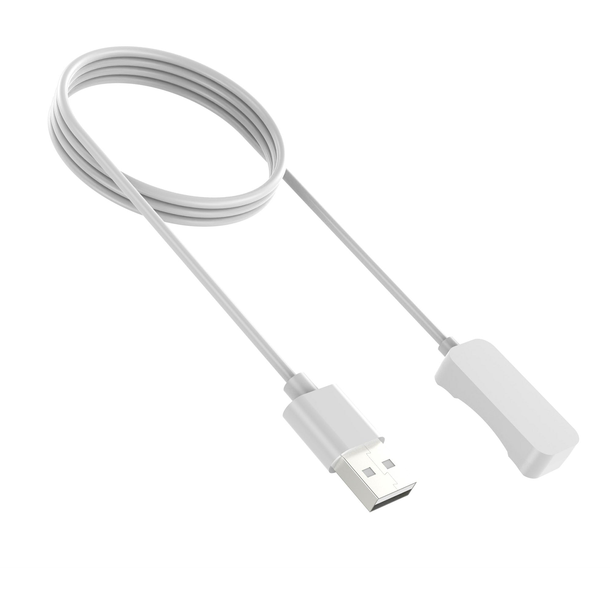 For OnePlus Watch 2 Magnetic Watch Charger 100cm Smart Watch Charging Cord - White