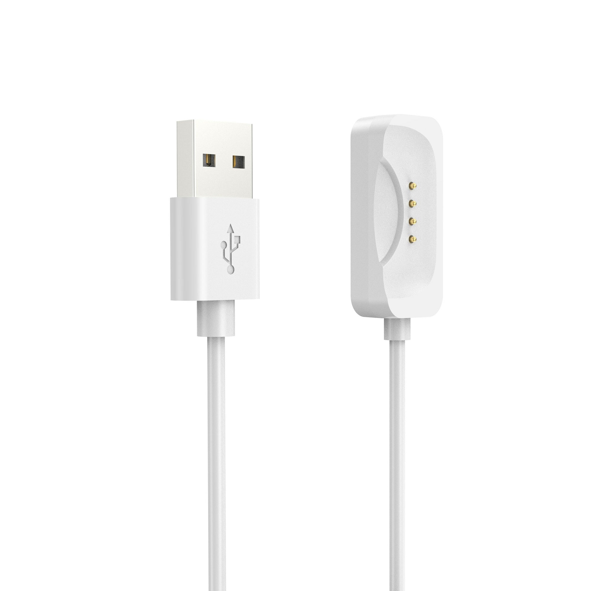 For OnePlus Watch 2 Magnetic Watch Charger 100cm Smart Watch Charging Cord - White