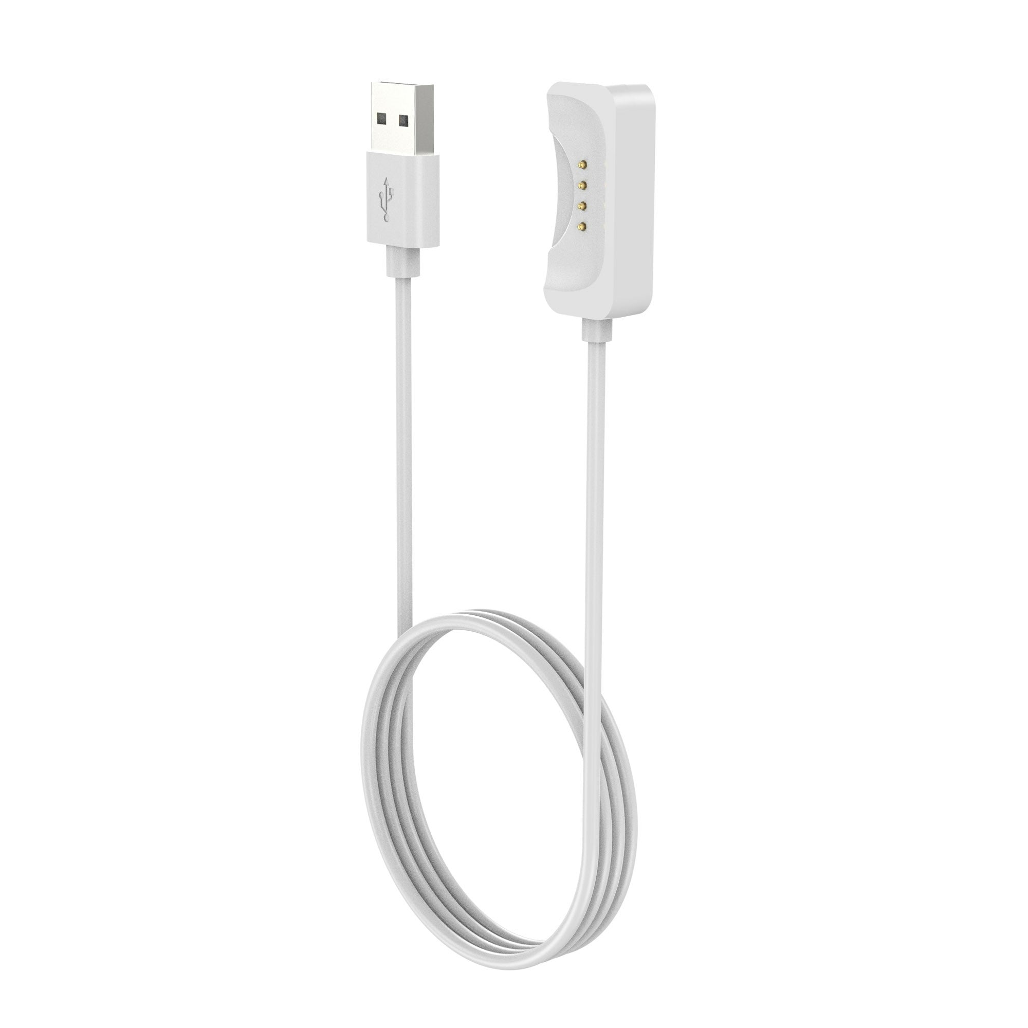 For OnePlus Watch 2 Magnetic Watch Charger 100cm Smart Watch Charging Cord - White