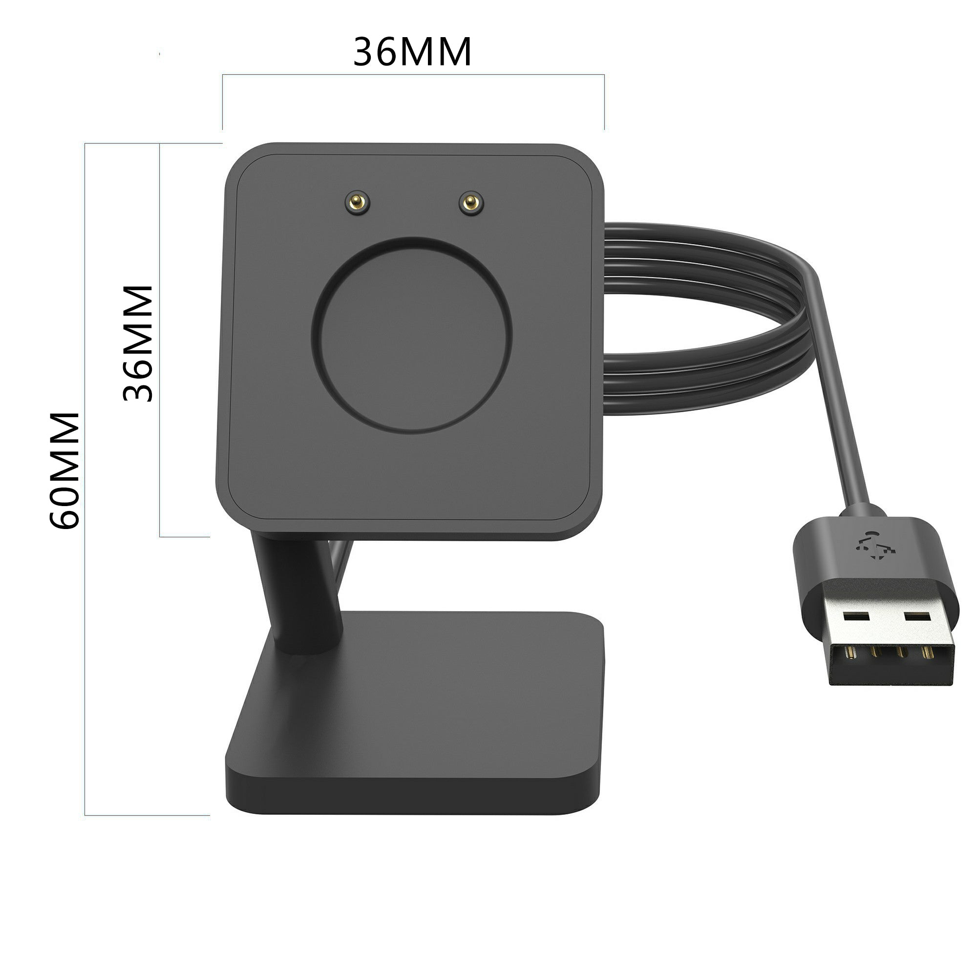 For Honor Band 9 Charging Stand Magnetic Adsorption Smart Watch Charger with 1m USB Cable