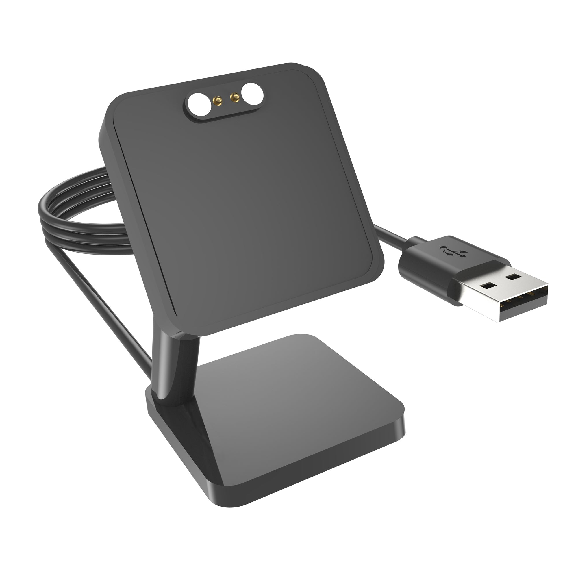 For QCY Watch GTC / Watch WA22GTCA Magnetic Charging Stand Wireless Charger Station with 100cm USB Cable