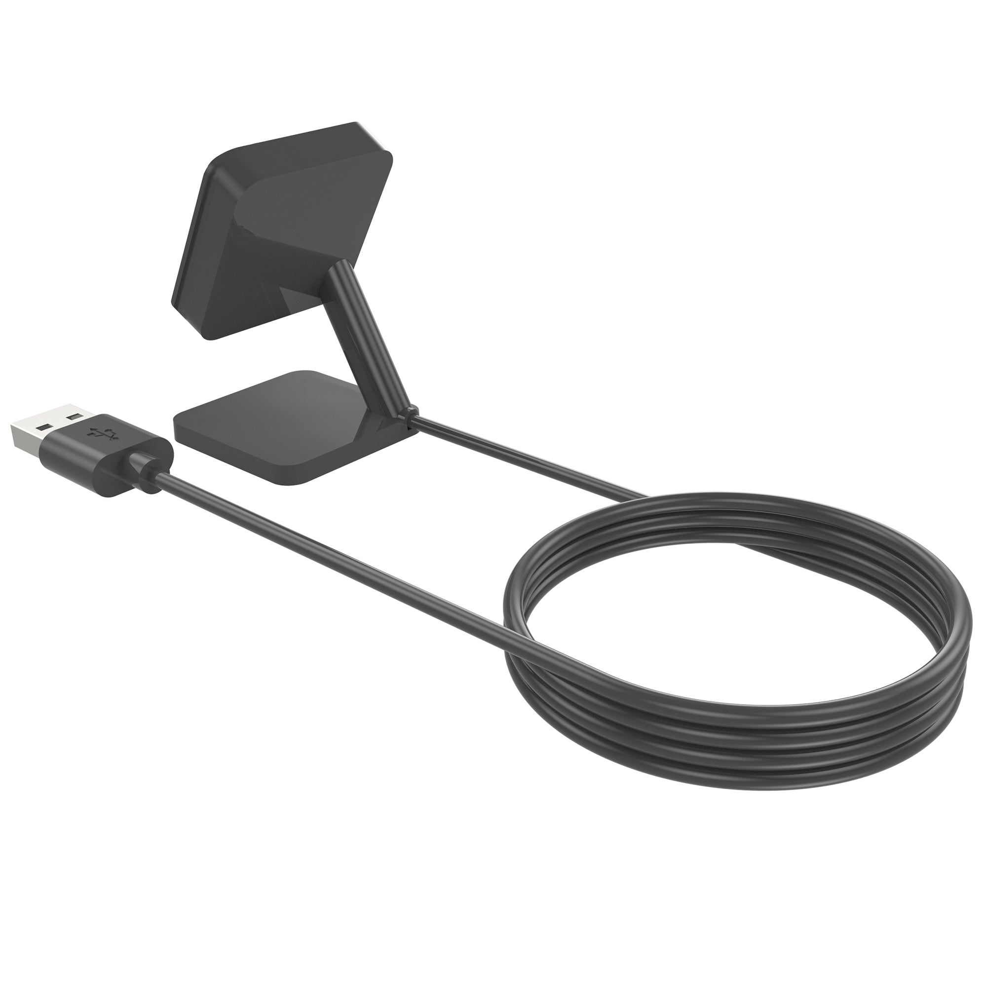 For QCY Watch GTS / GTC Magnetic Adsorption Charging Stand Smart Watch Charger with 1m USB Cable