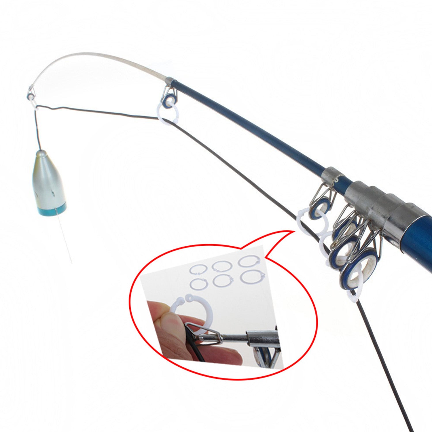 SY7100 7-inch LCD Deep Water Fish Shape Fish Finder Underwater Video Camera, EU Plug