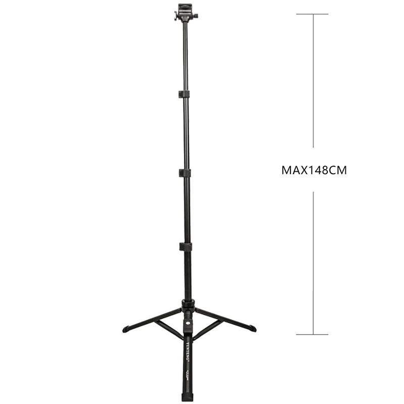 YUNTENG VCT-91666 Camera Phone Holder Extendable Tripod Stand Bluetooth Live Streaming Selfie Stick
