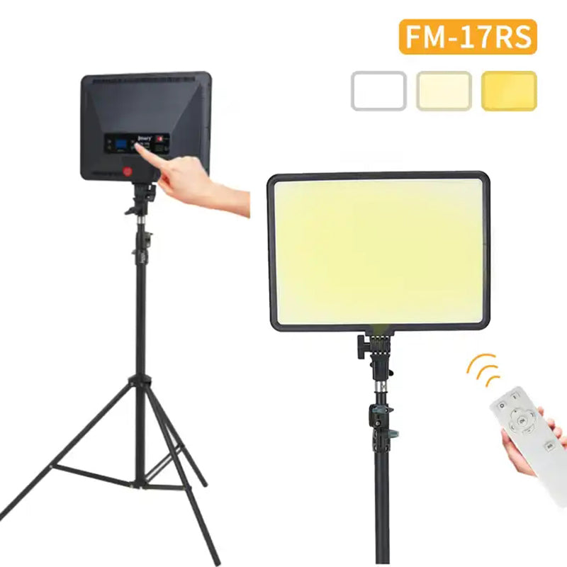 JMARY FM-17RS 17-inch Touch Control Dimmable LED Panel Light with Remote