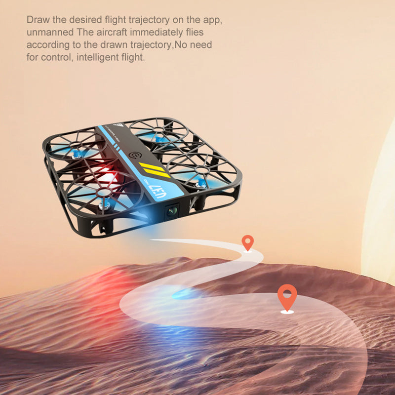 4DRC V37 Pro Portable Mini Drone with Light, HD Aerial Photo RC Aircraft, Dual Battery