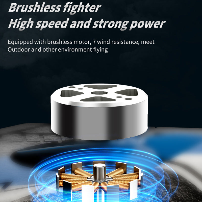 4DRC V39 EPP Foam RC Drone with Cool Lighting, Remote Control Aircraft, Single Battery