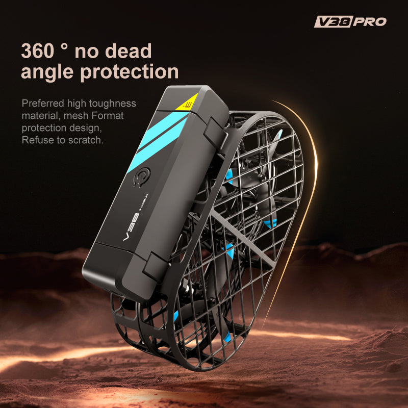 4DRC V38 Grid Folding Aerial RC Drone with Dual Batteries