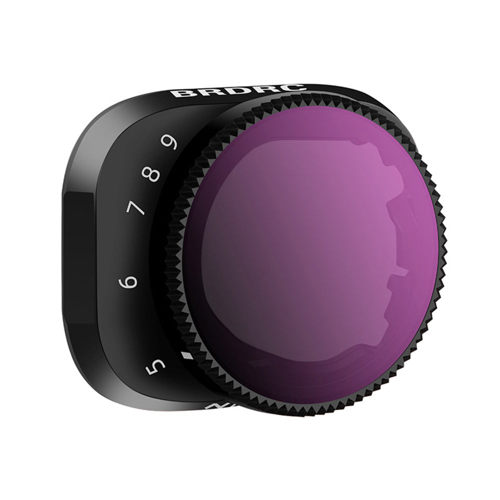 BRDRC VND2-5+ND5-9 2Pcs Filter Set for DJI Mini 3 Pro Drone Lens Protection Accessories