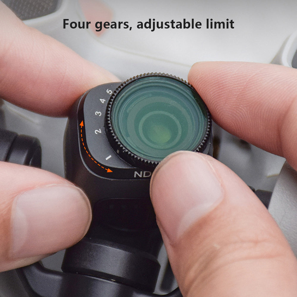 BRDRC VND2-5+ND5-9 2Pcs Filter Set for DJI Mini 3 Pro Drone Lens Protection Accessories