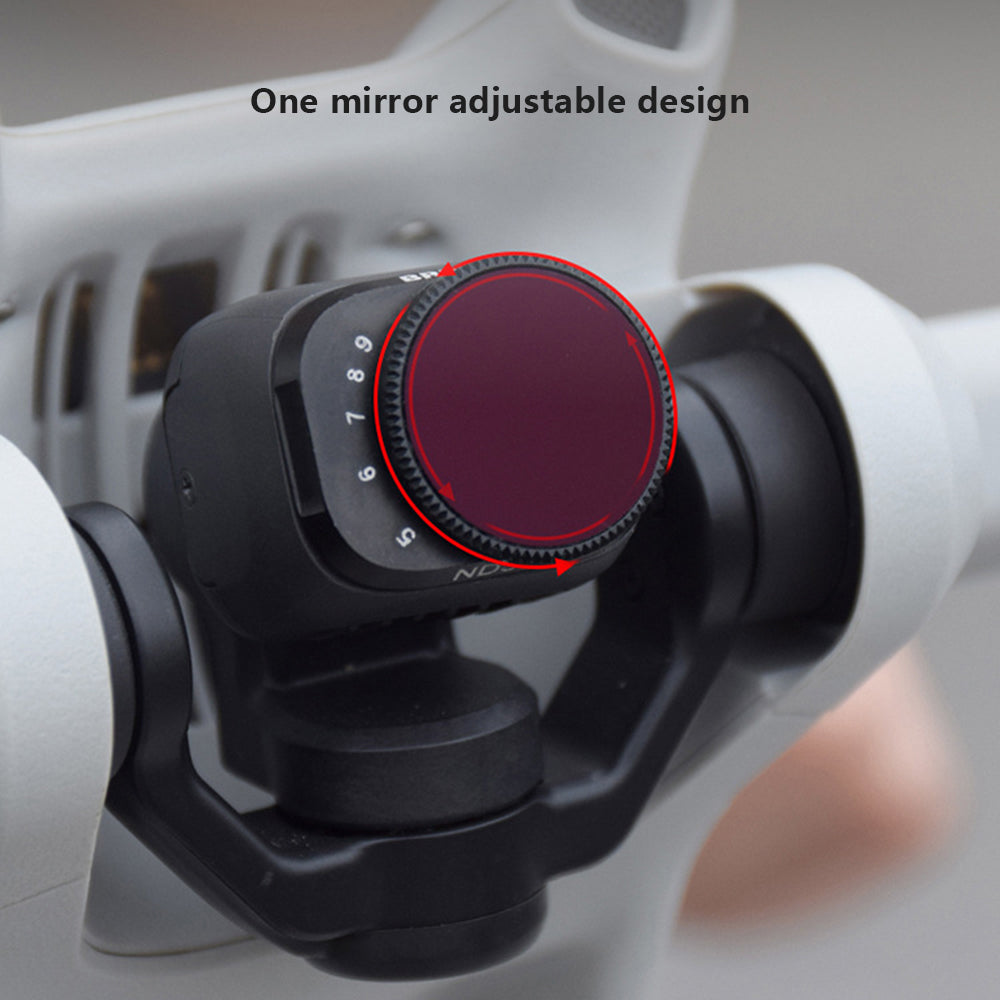 BRDRC VND2-5+ND5-9 2Pcs Filter Set for DJI Mini 3 Pro Drone Lens Protection Accessories