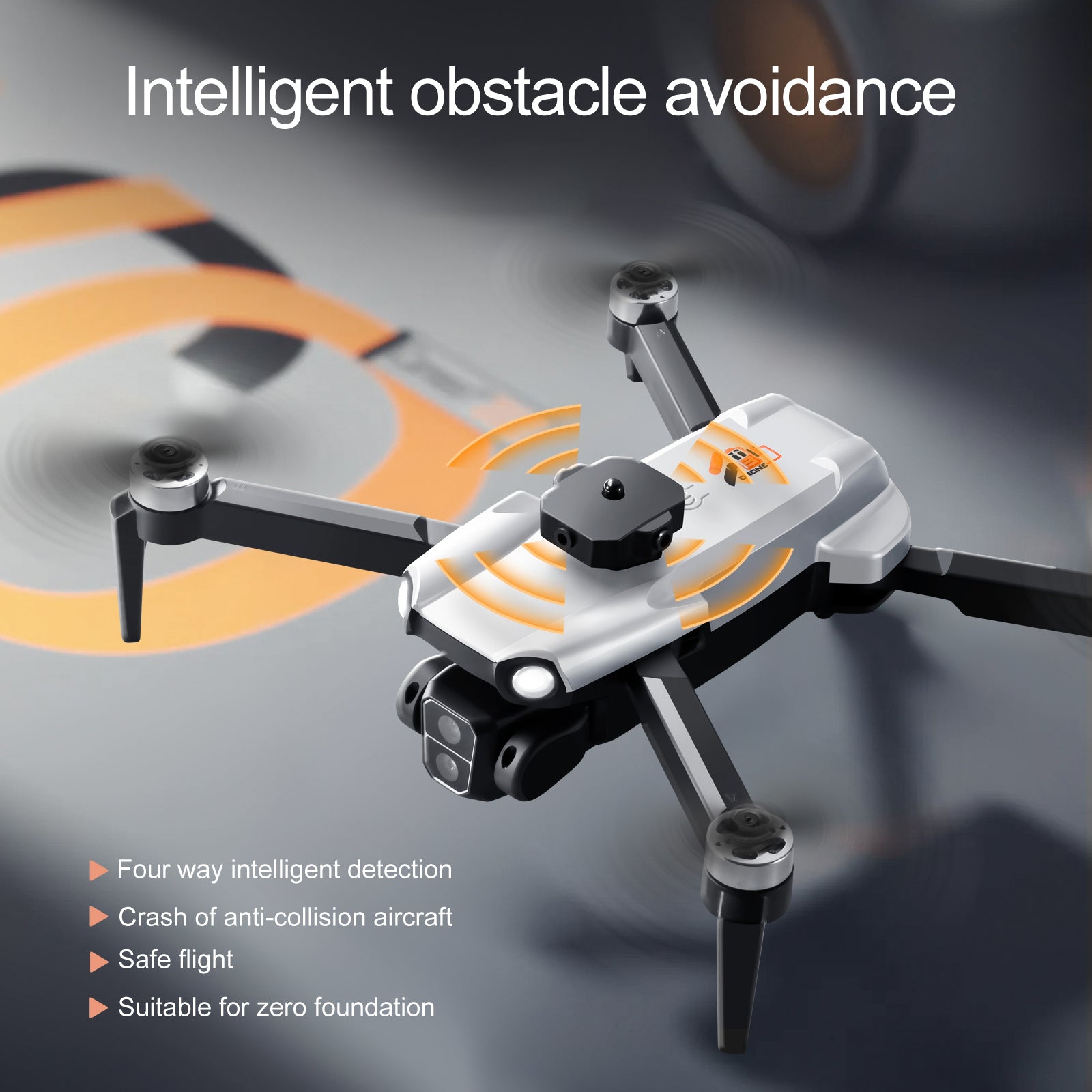 S119 HD Aerial Photo Brushless Motor Aircraft Optical Flow Positioning RC Folding Drone with 1 Battery
