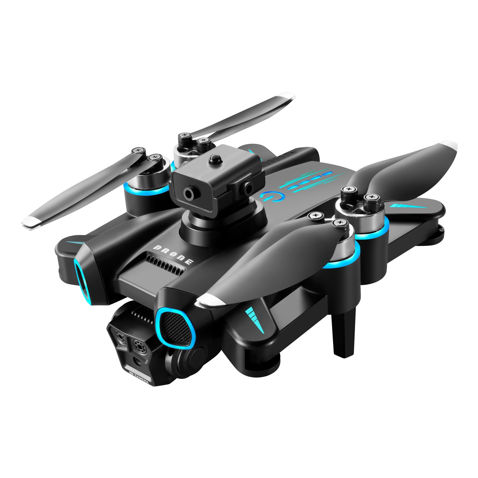LS-S4S Drone with Camera with 2 Battery Obstacle Avoidance Optical Flow Positioning RC Drone