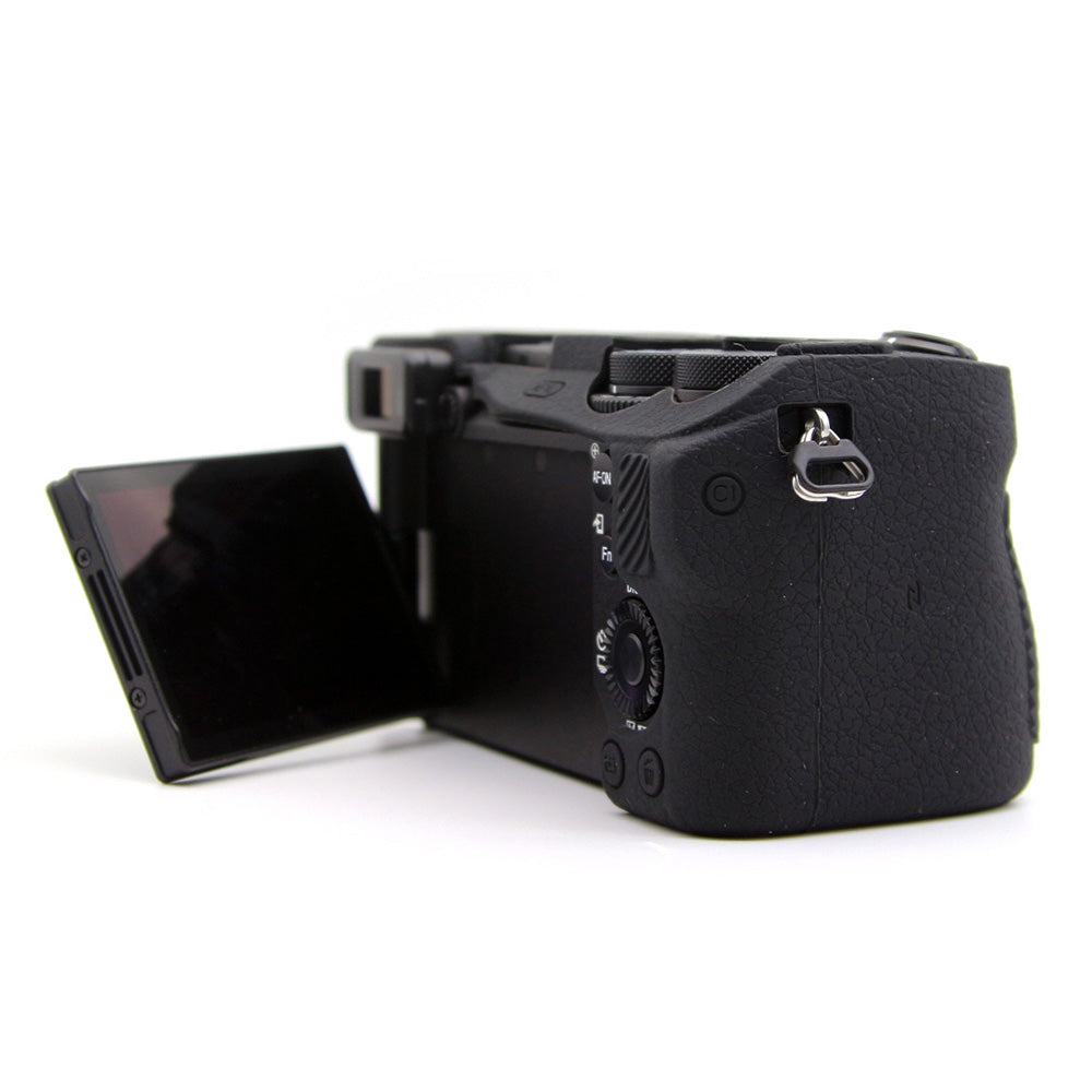 For Sony A6700 Textured Case Anti-Scratch Silicone Cover Camera Sleeve
