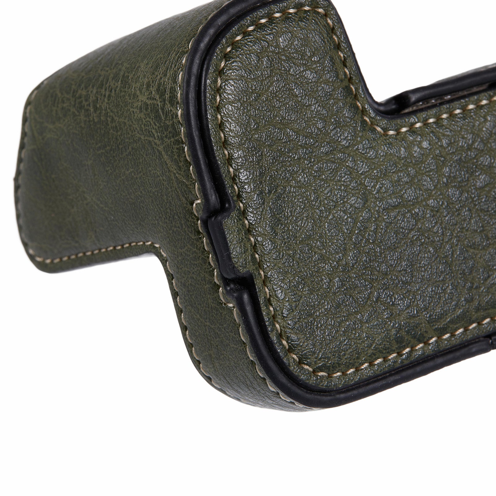 For Canon R5 / R6 / R6 Mark II Protective PU Leather Half Camera Case Bottom Half-Body Protective Cover