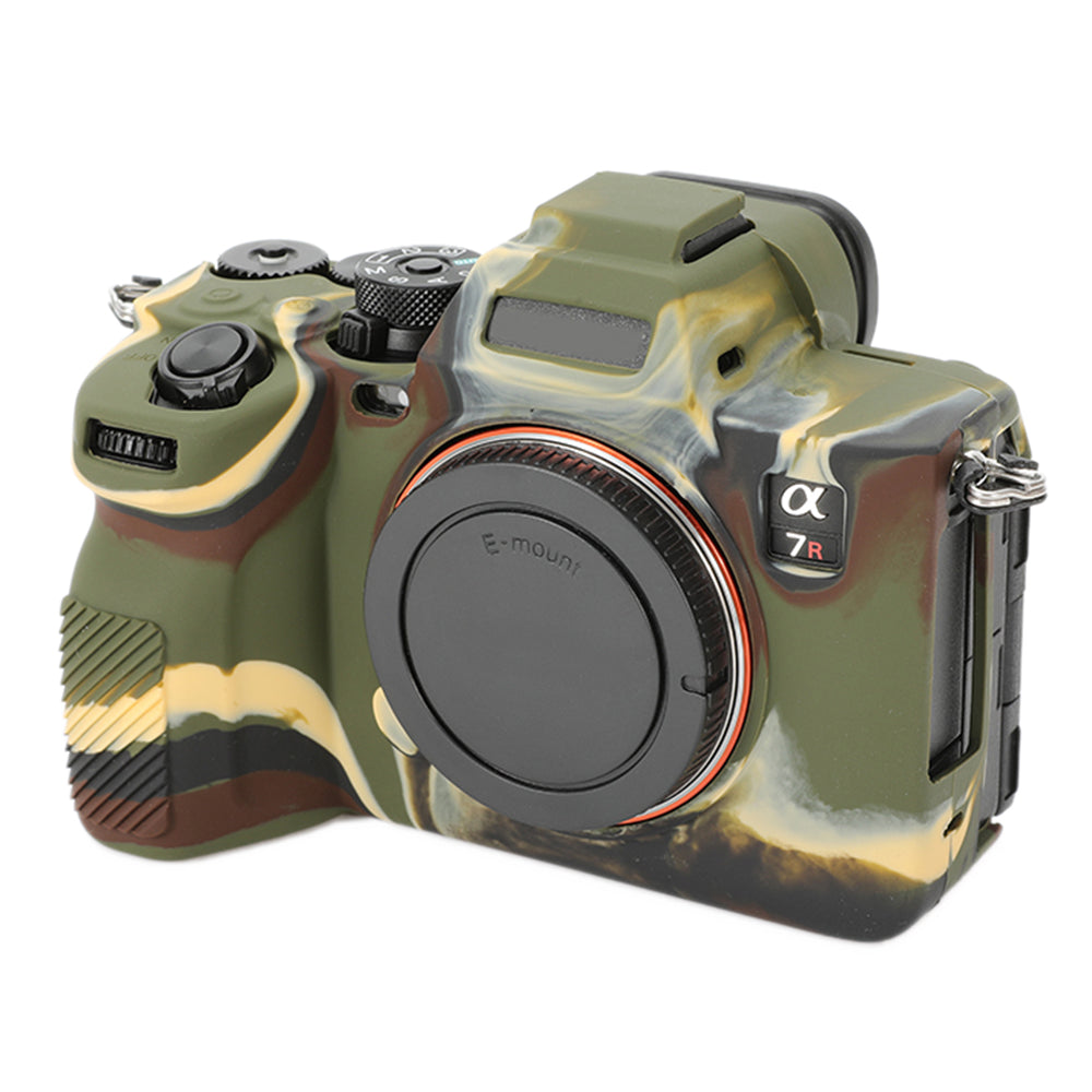 For Sony A7R5 Glossy Camera Cover Drop Protection Soft Silicone Protective Case