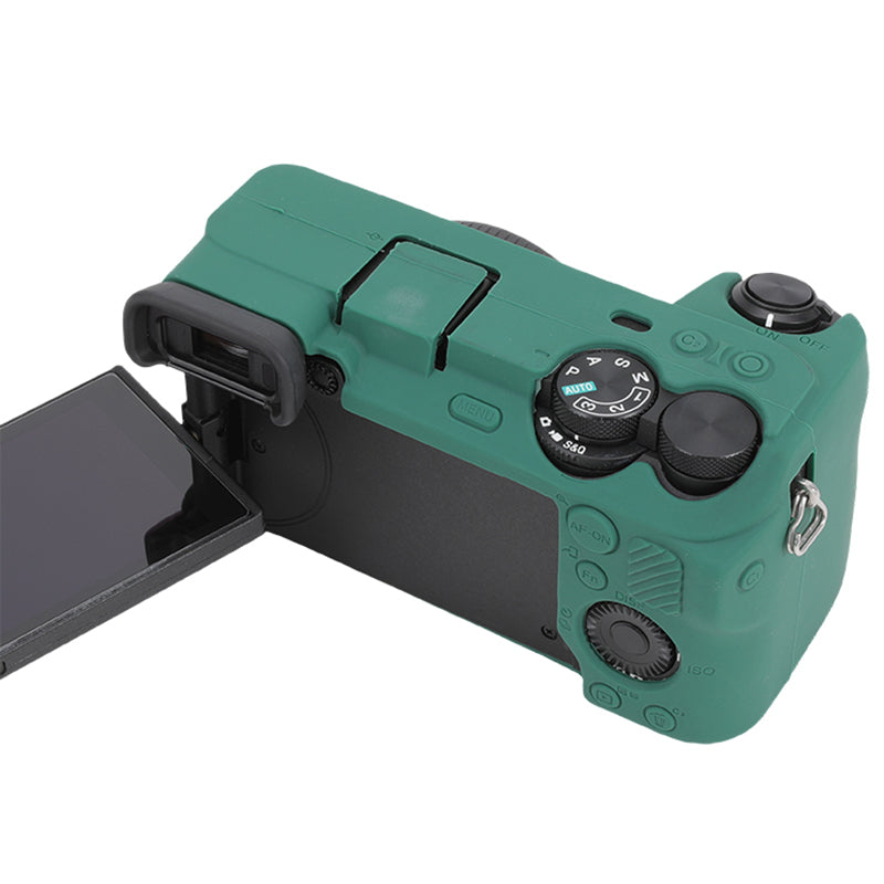 For Sony A6700 Drop Protection Camera Cover Soft Silicone Glossy Protective Case