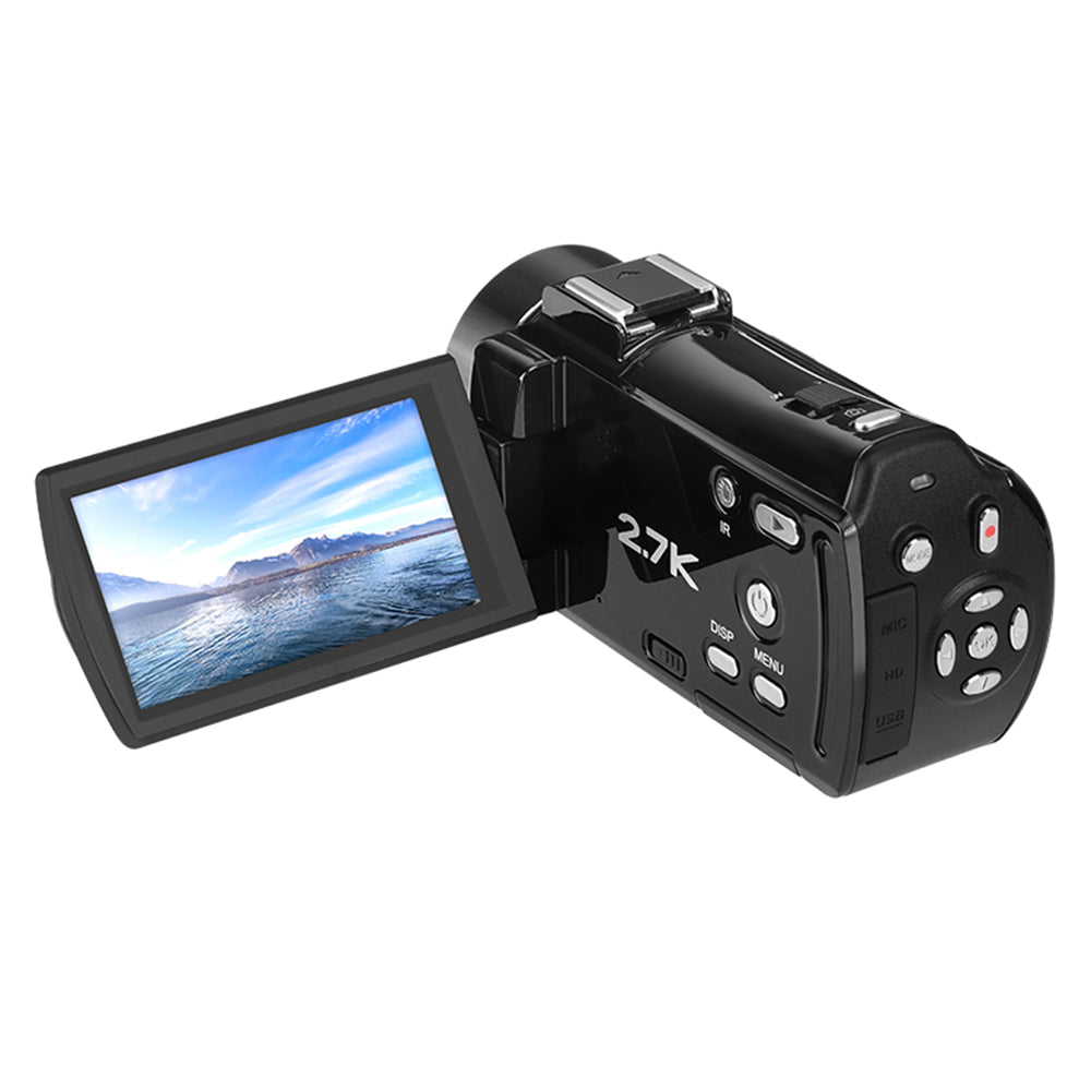 ORDRO V17 Night Vision 3.0-inch Touch Screen 16X Zoom 2.7K HD Digital Video Camera