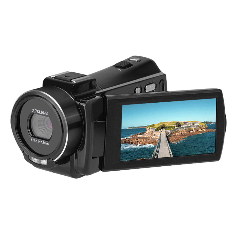 ORDRO V17 Night Vision 3.0-inch Touch Screen 16X Zoom 2.7K HD Digital Video Camera