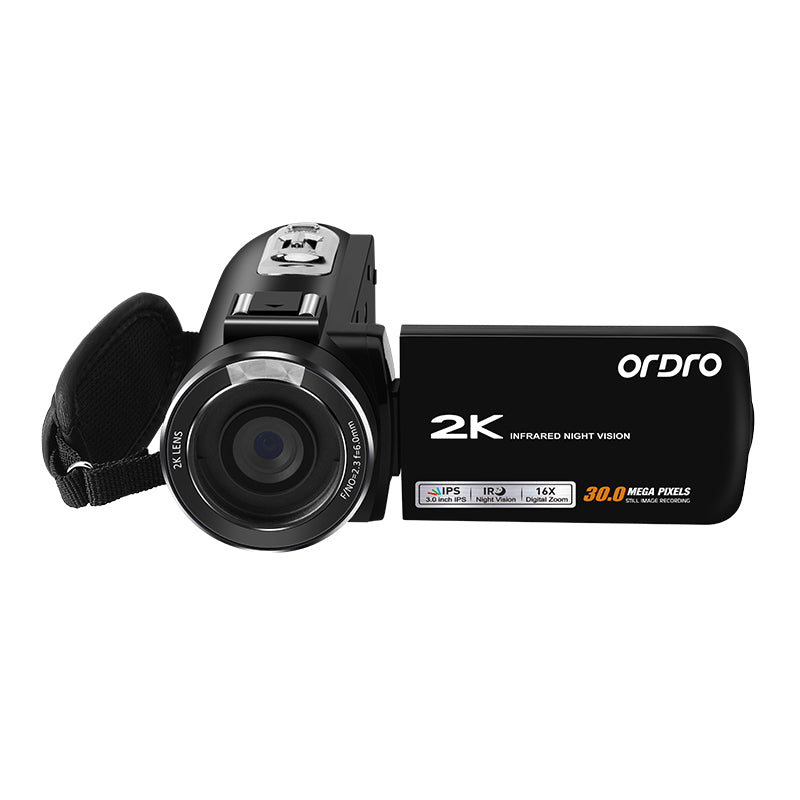 ORDRO Z63 16X Digital Zoom Full HD 2K 3.0-inch Touch Screen Digital Camera, Standard Version