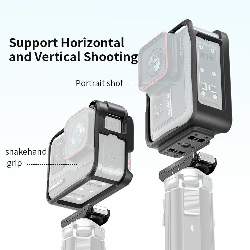 AMAGISN Horizontal Vertical Protective Frame for Insta360 Ace / Ace Pro Extension Case