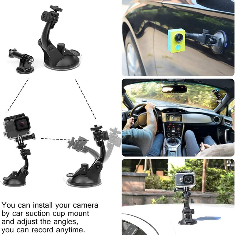 26-in-1 For GoPro Action Camera Universal Shooting Accessories Chest Strap Buoyancy Rod Kit