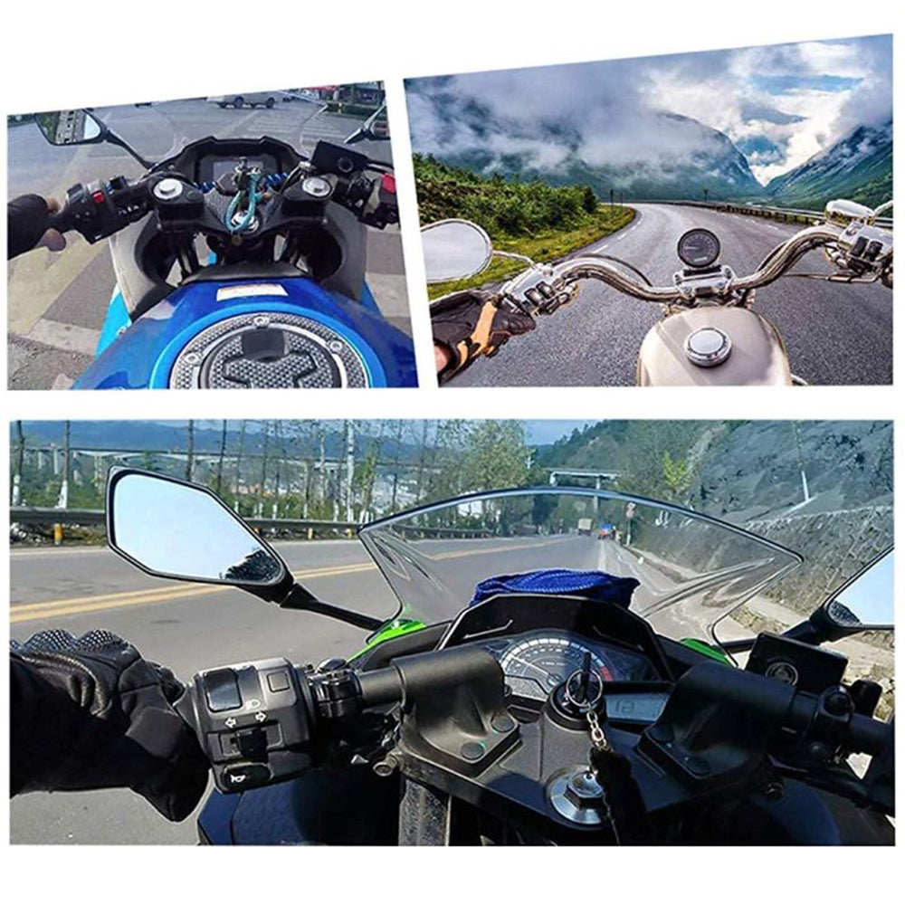 For GoPro Hero 9 / 10 / 11 / 12 Motorcycle Bicycle Helmet Mount Kit, 34-Piece Set Compatible with Sjcam, Xiaoyi, DJI