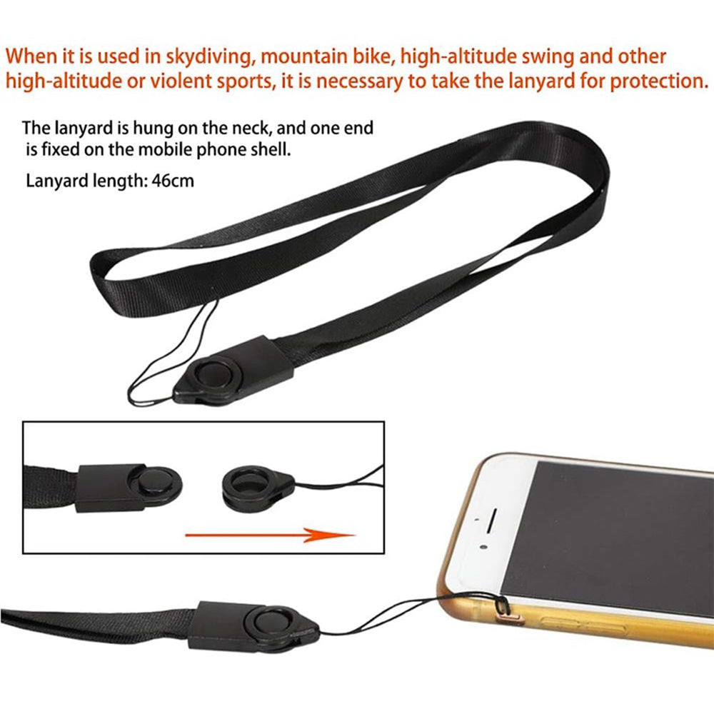 Universal Camera Chest Head Mount Strap Plastic+Alloy+Nylon Phone Clip Holder Bracket