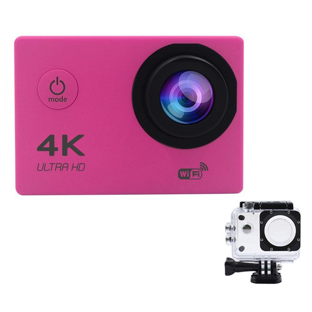 F200 2.0 Inch 140 Degree Wide Angle WiFi Underwater Action Camera 4K Video Cam