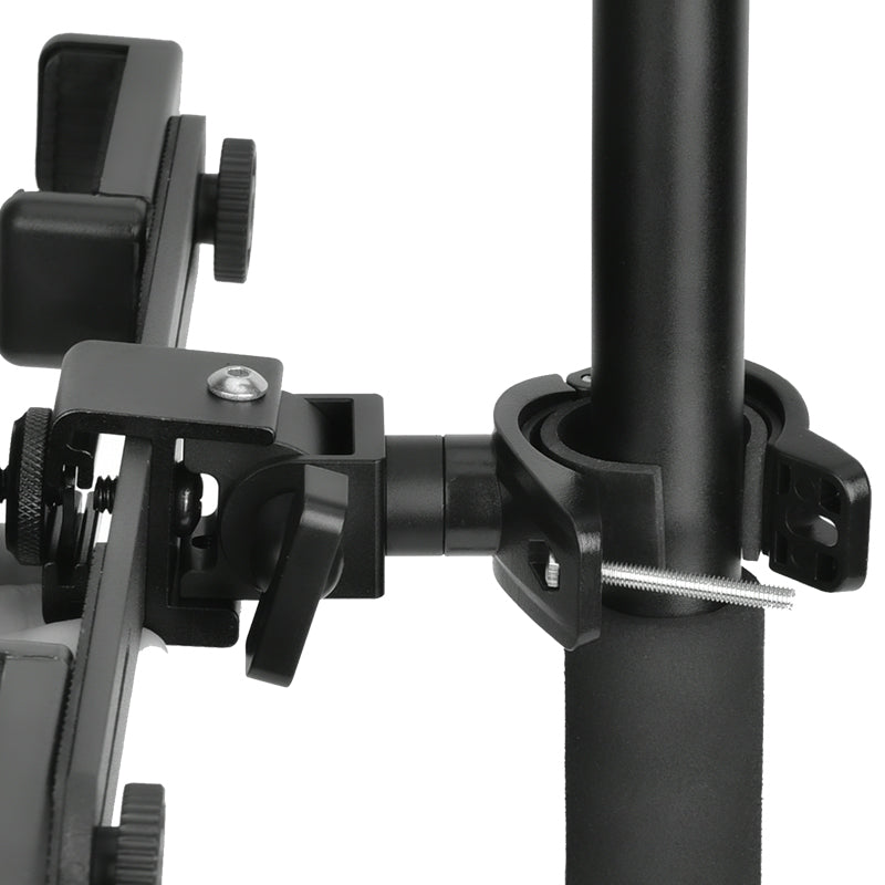 YELANGU LW103 Outdoor Cell Phone Selfie Stick with 4 Clips, Handheld Phone Holder