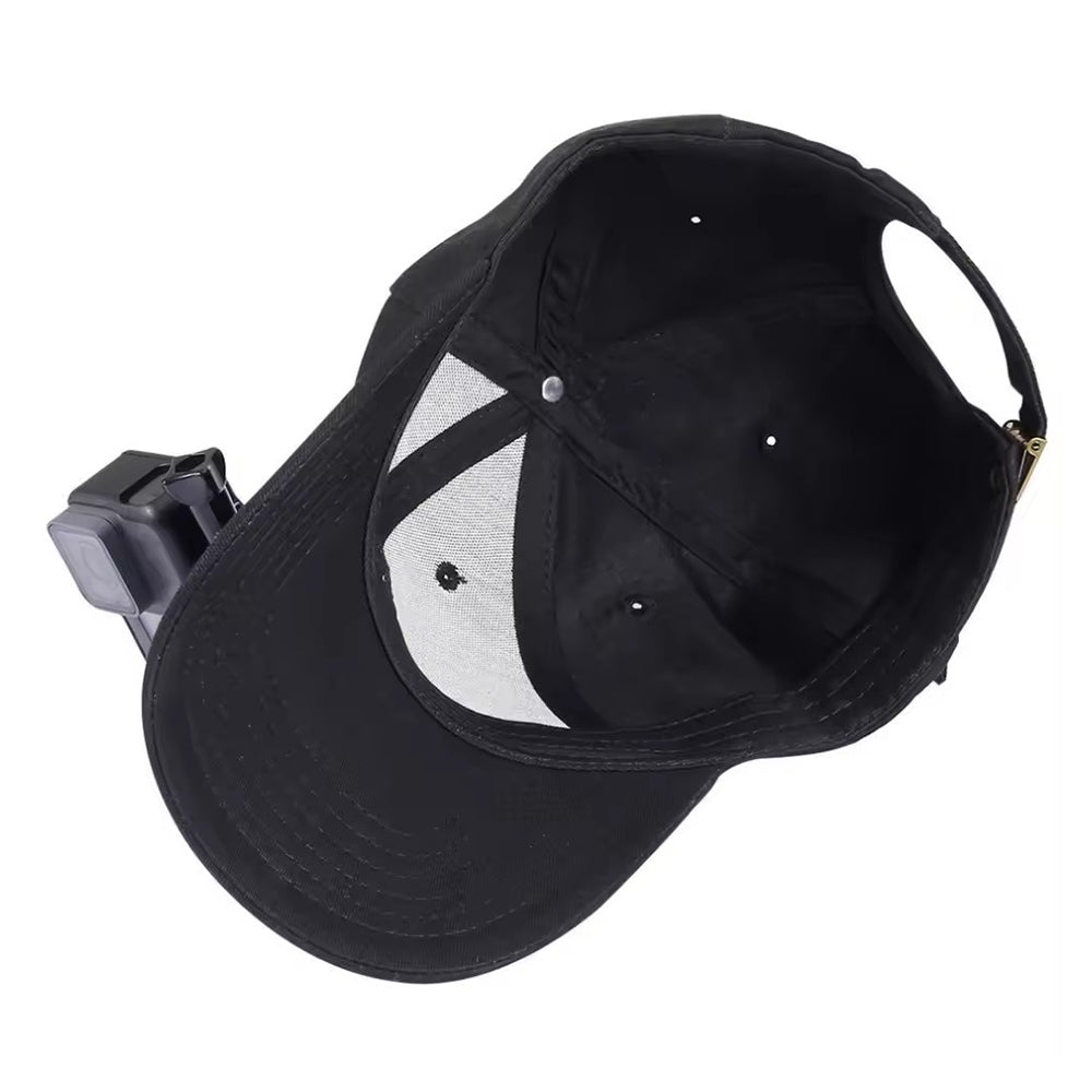 G243 For GoPro / Xiaoyi Sports Camera Mount Hat Camera Holder Cotton Baseball Cap