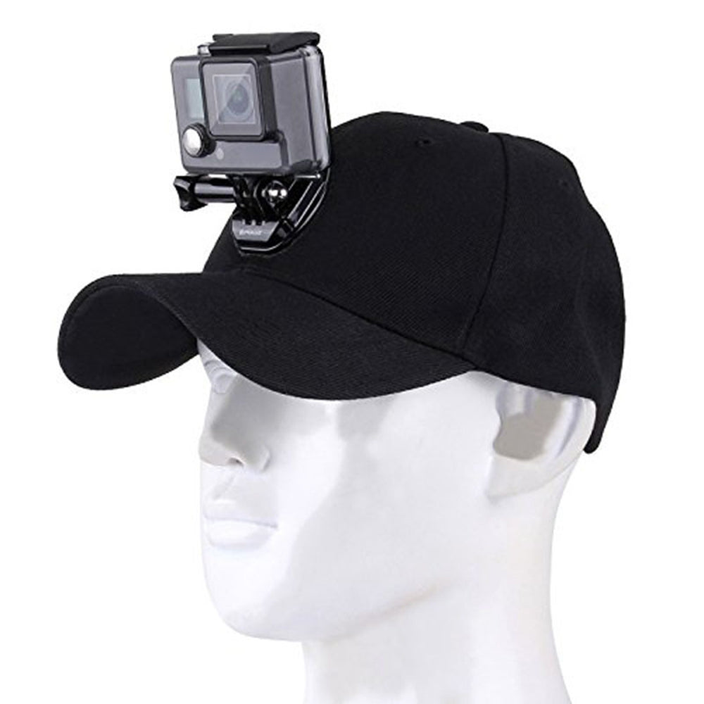 G243 For GoPro / Xiaoyi Sports Camera Mount Hat Camera Holder Cotton Baseball Cap