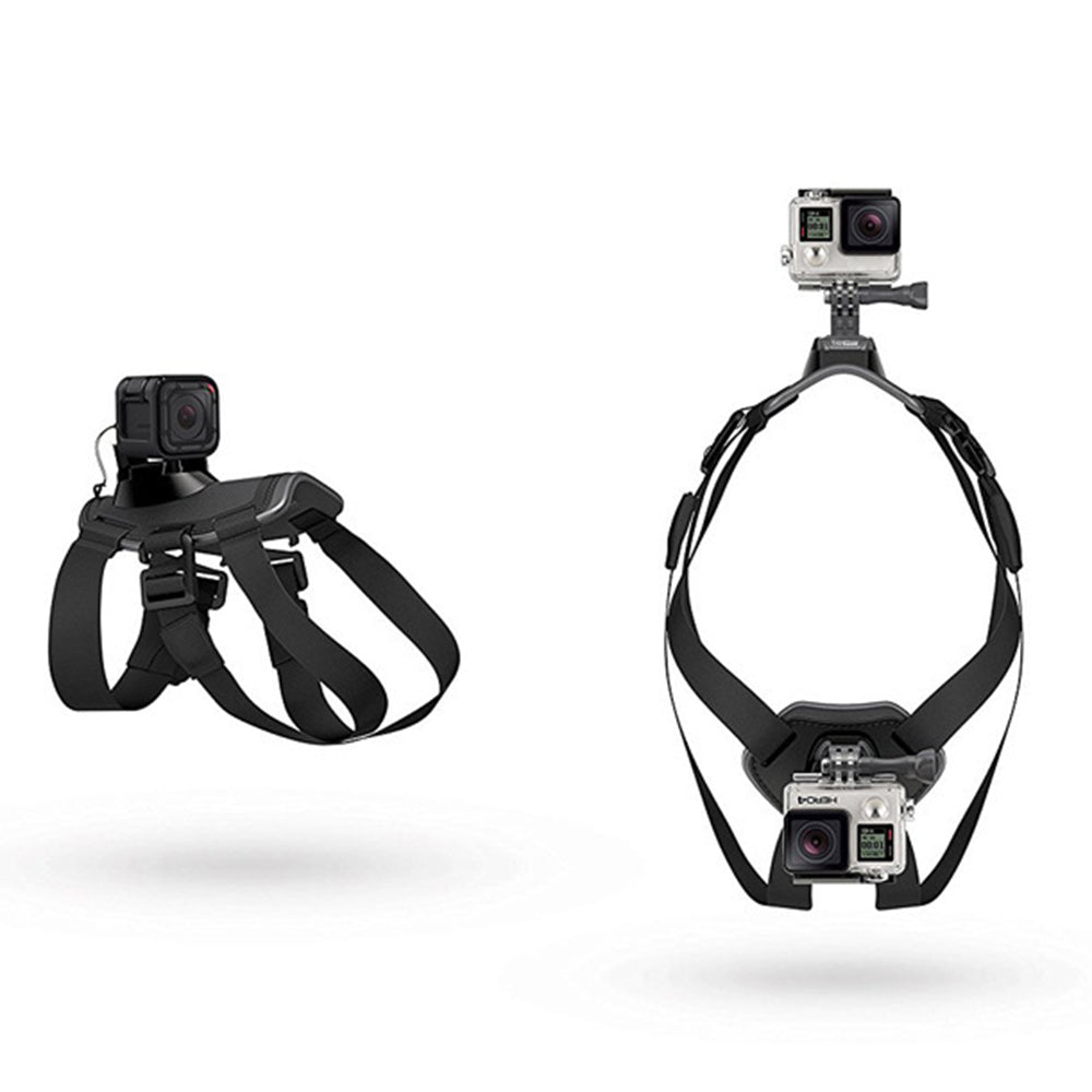 GP197 Action Camera Mount Pet Dog Harness Adjustable Chest Strap