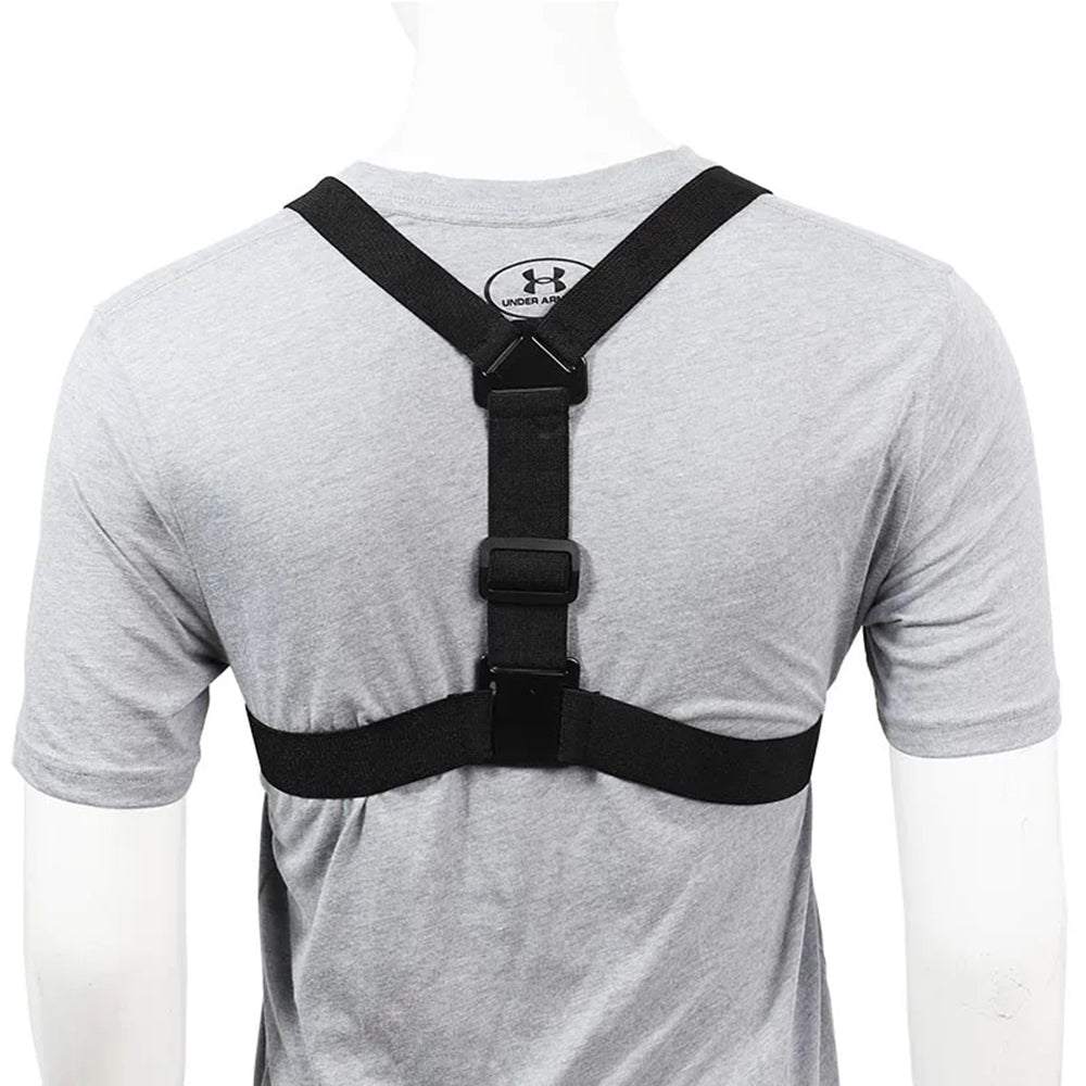 XD-27 Action Camera Mount Adjustable Chest Belt Nylon Strap with Phone Clip