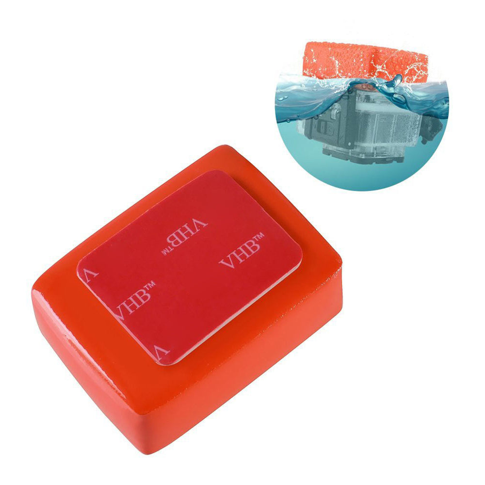 G237 Floaty Block Buoy with Adhesive Sticker for GoPro Water Sports Cameras