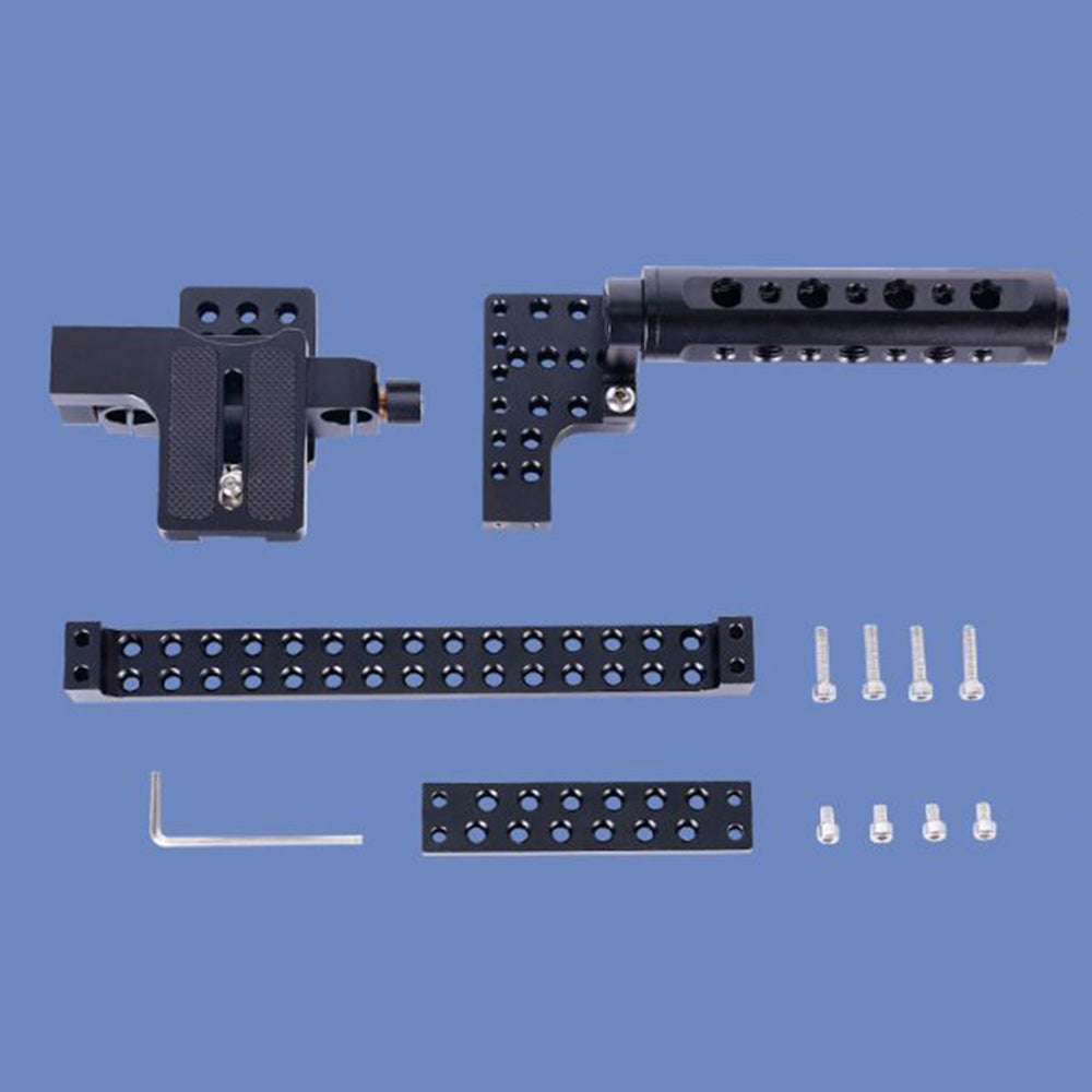 M130 Aluminum Alloy Anti-Shake Camera Cage Handheld Gimbal Stabilizer for Vlogging Live Streaming
