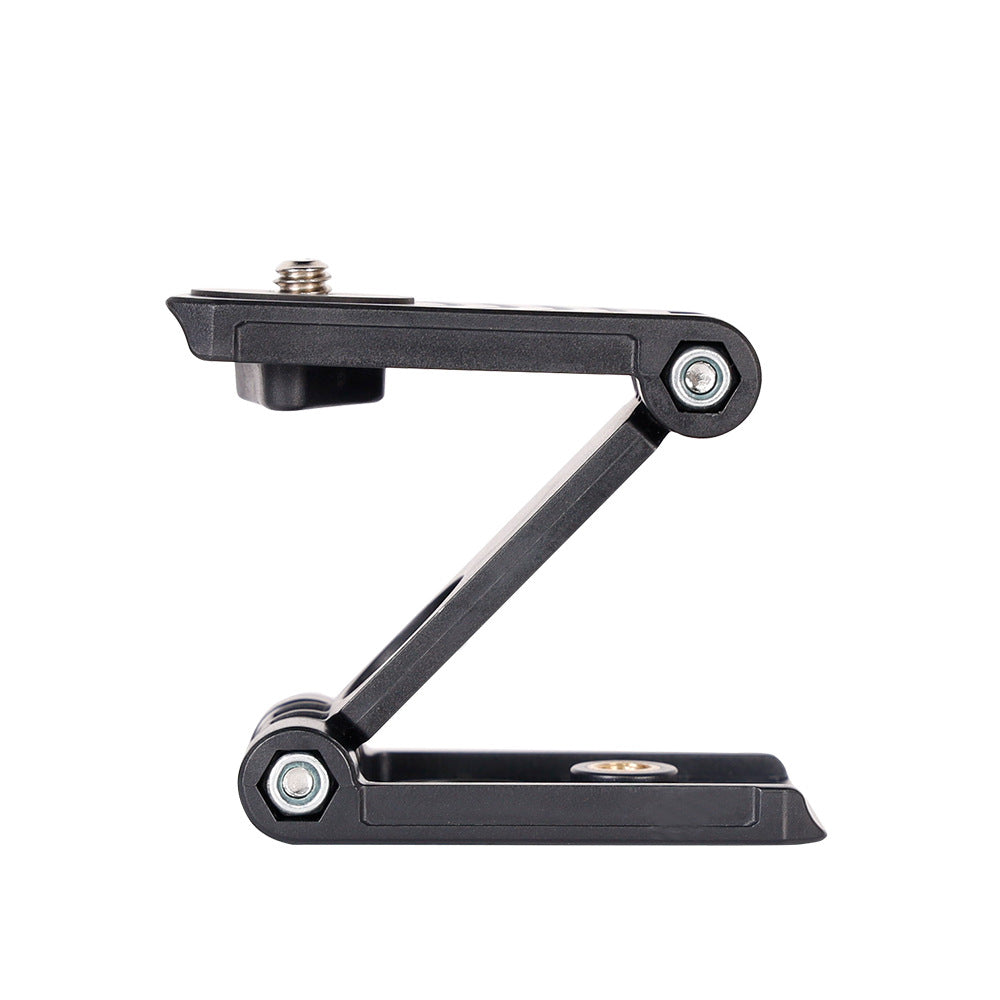 B037 For GoPro Camera Z-Shaped Folding Mounting Plate Quick Release Plate Mount Base