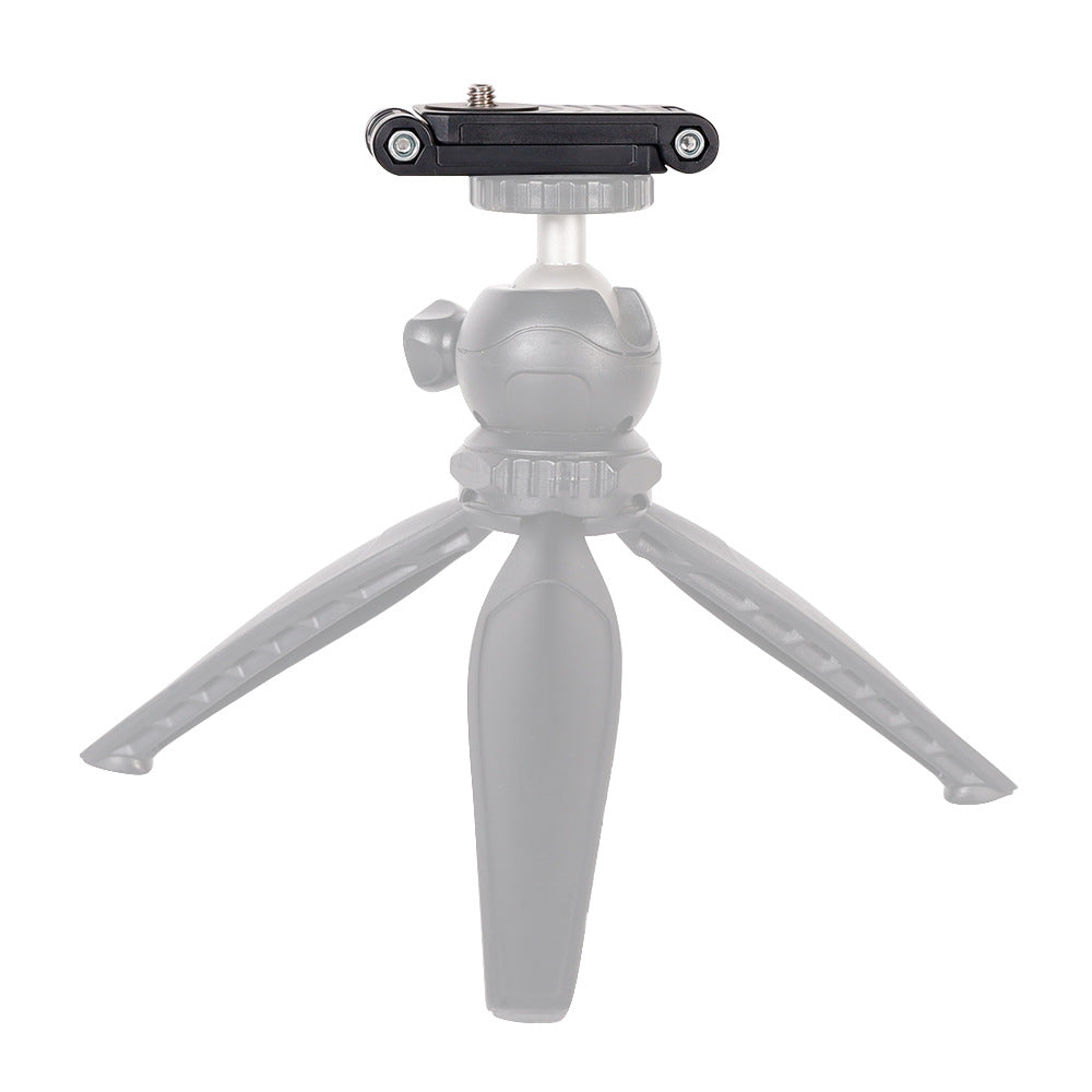 B037 For GoPro Camera Z-Shaped Folding Mounting Plate Quick Release Plate Mount Base