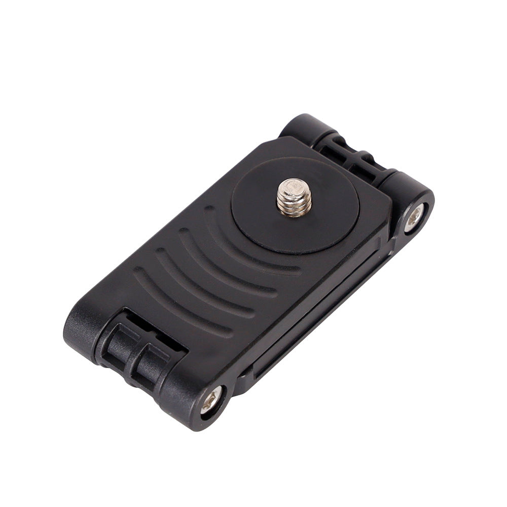 B037 For GoPro Camera Z-Shaped Folding Mounting Plate Quick Release Plate Mount Base