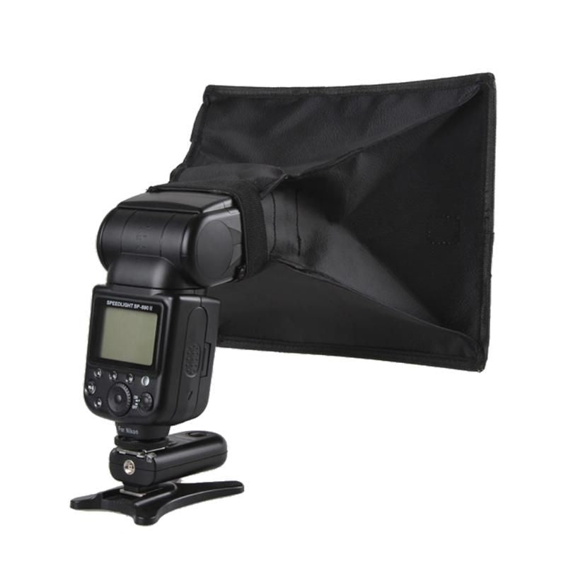 R1517 15x17cm Speedlite Softbox DSLR Cameras Flash Light Reflector Diffuser Soft Box