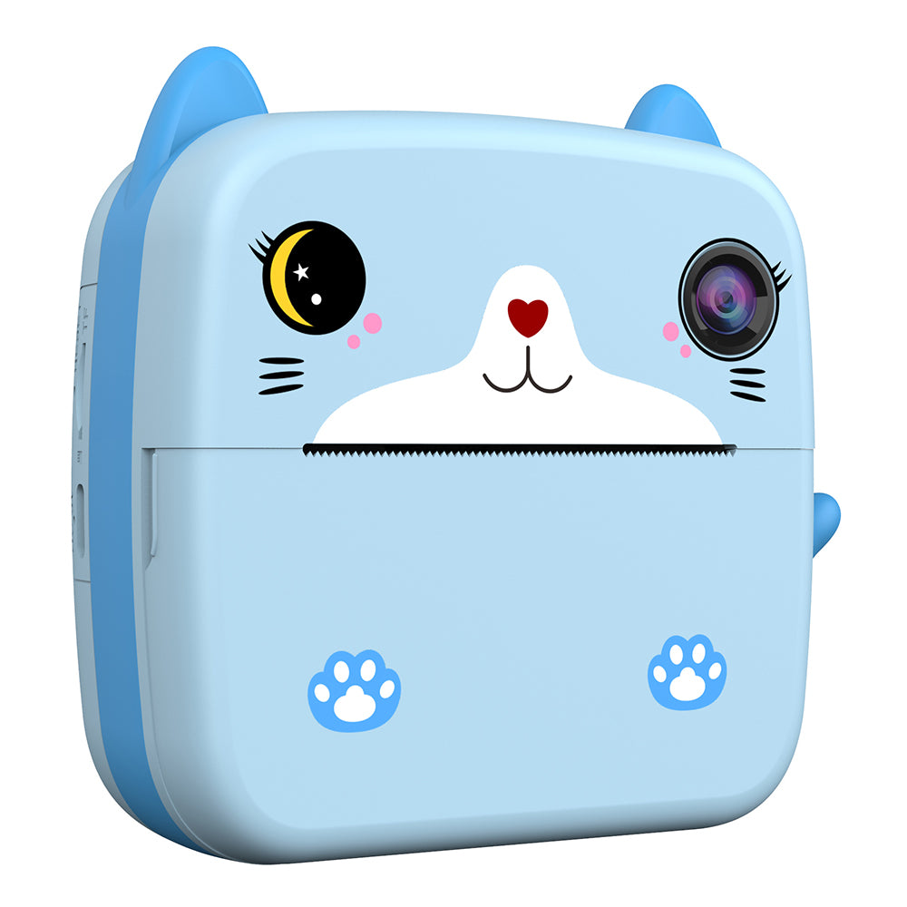 A21 2.4-inch Screen Kids Instant Camera Rechargeable Camera Toy with Print Paper