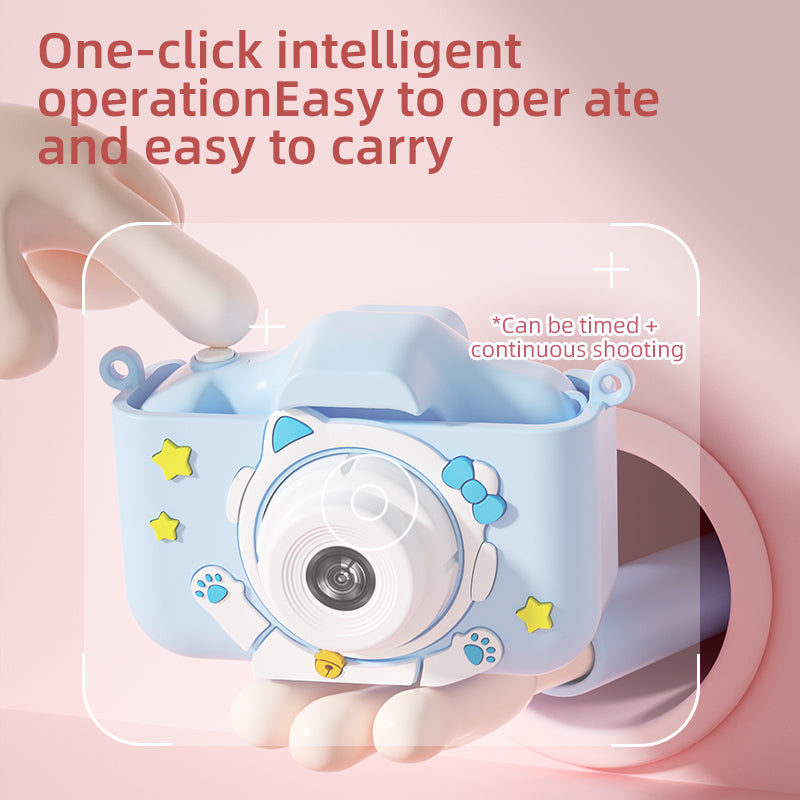 Y20 Rainbow Cat 2.0 inch Screen Kids Camera Rechargeable HD Digital Camera Toy