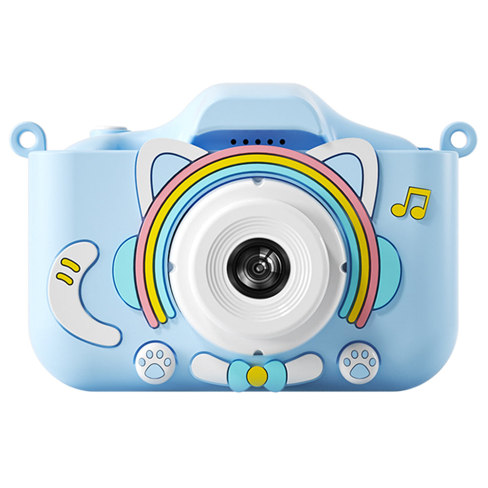 Y20 Rainbow Cat 2.0 inch Screen Kids Camera Rechargeable HD Digital Camera Toy